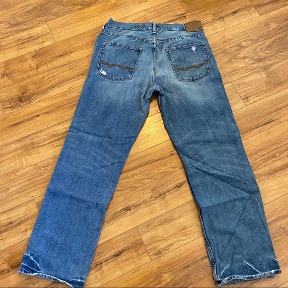 American Eagle Low Loose distressed Jeans 34x34 - Picture 6 of 7